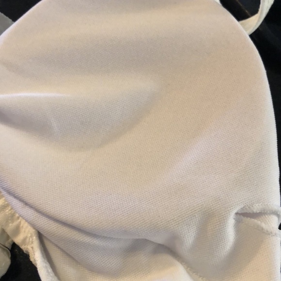 Eyelet Lace Three Piece Bikini Set Size Large - Picture 14 of 15